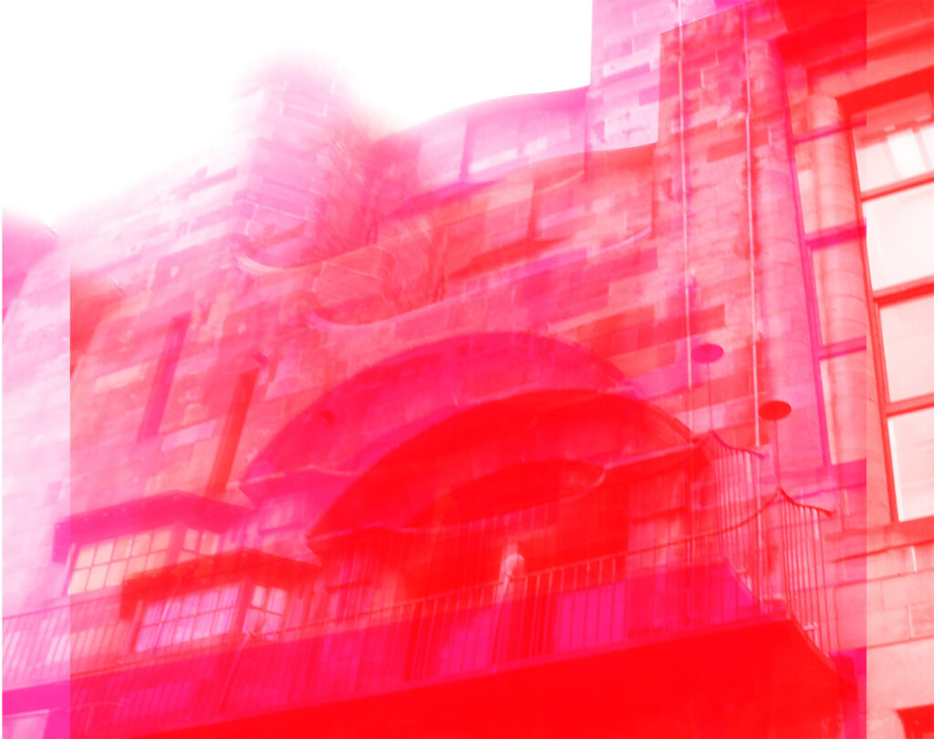 overlay of Glasgow School of Art